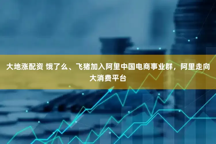 大地涨配资 饿了么、飞猪加入阿里中国电商事业群，阿里走向大消费平台